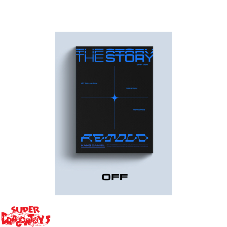 KANG DANIEL (강다니엘) - RETOLD - 1ST [REPACKAGE] FULL ALBUM + [ON-PACK FOLDED POSTER]