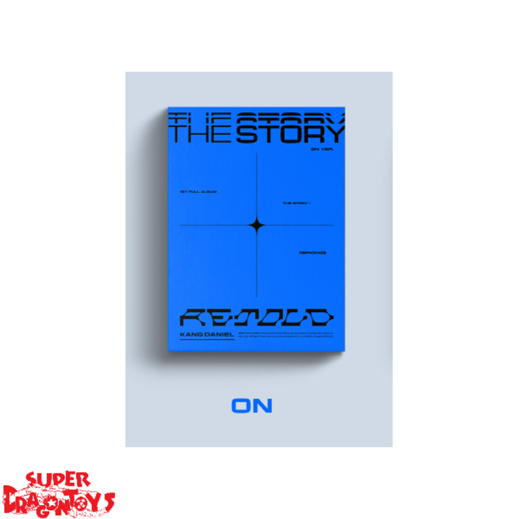 KANG DANIEL (강다니엘) - RETOLD - 1ST [REPACKAGE] FULL ALBUM + [ON-PACK FOLDED POSTER]