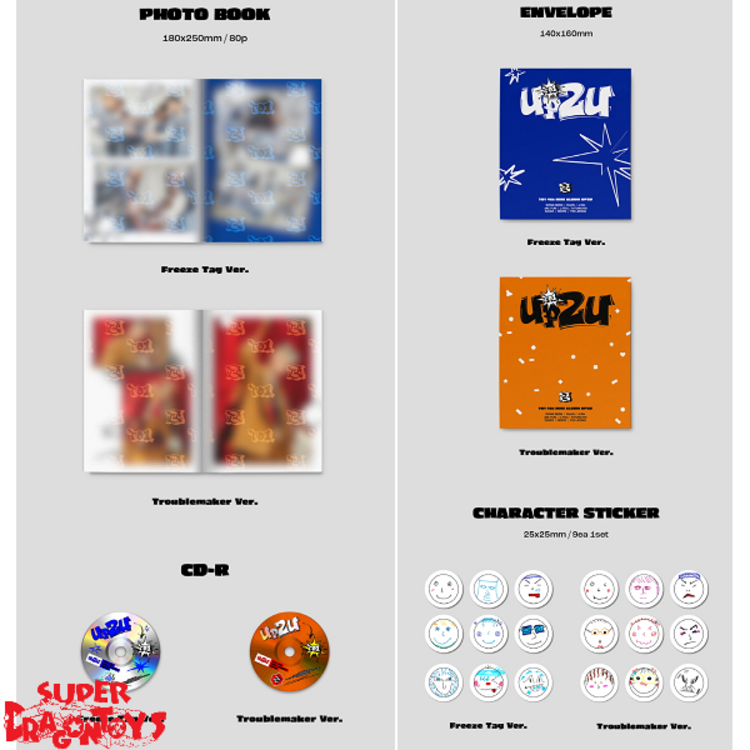 TO1 (티오원) - UP2U - 4TH MINI ALBUM