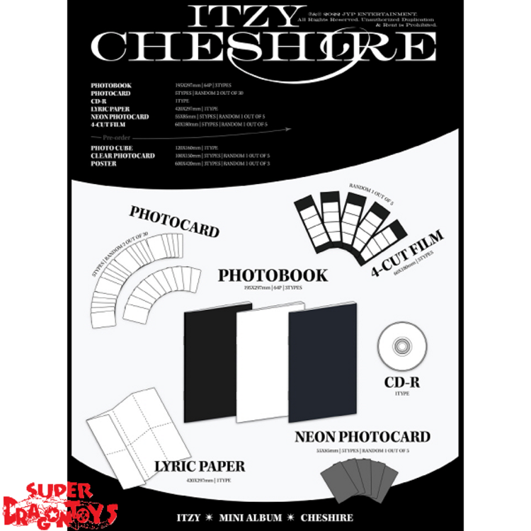 ITZY (있지) - CHESHIRE - MINI ALBUM