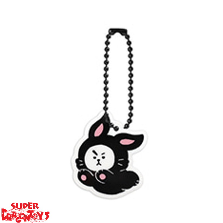 BTS (방탄소년단) - BT21 ACRYLIC KEYRING BLACK RABBIT - OFFICIAL MD