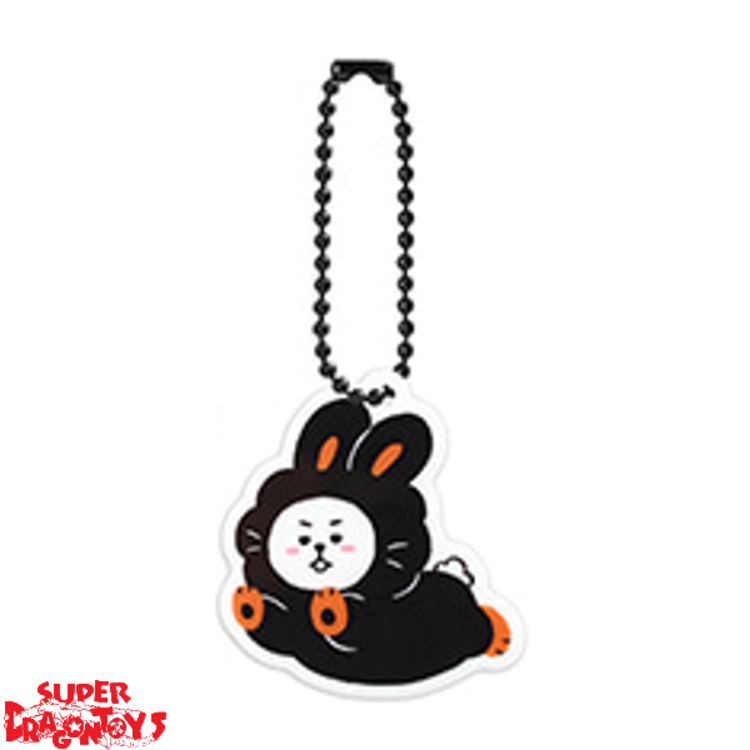 BTS (방탄소년단) - BT21 ACRYLIC KEYRING BLACK RABBIT - OFFICIAL MD
