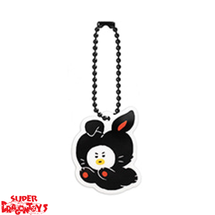 BTS (방탄소년단) - BT21 ACRYLIC KEYRING BLACK RABBIT - OFFICIAL MD