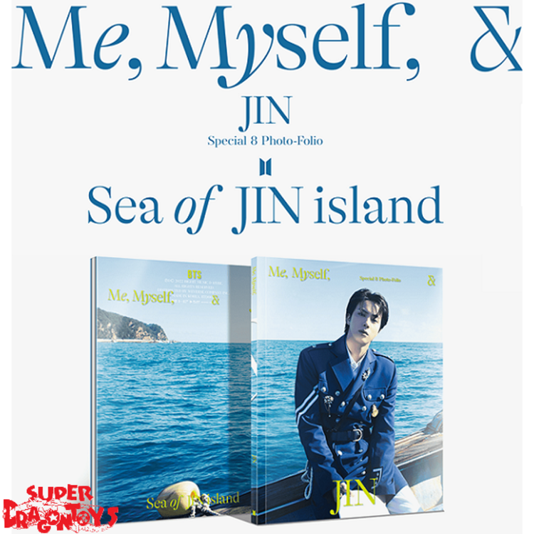 JIN (김석진) [BTS] - [ME, MYSELF, &] JIN "SEA OF JIN ISLAND" - [SPECIAL 8 PHOTO-FOLIO] PACKAGE