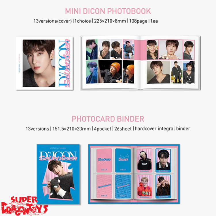 SEVENTEEN (세븐틴) - D/ICON DFESTA MINI EDITION - [PHOTOBOOK + BINDER + PHOTOCARD] PACKAGE