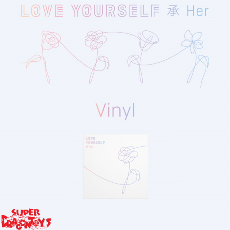BTS (방탄소년단) - LOVE YOURSELF "HER" - LP VINYL ALBUM + [ON-PACK FOLDED POSTER]