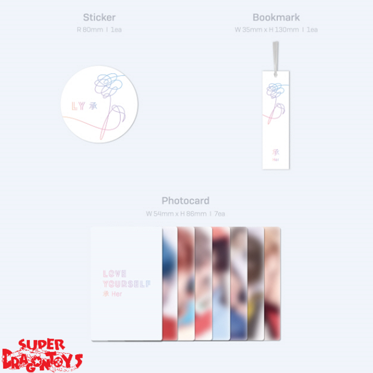 BTS (방탄소년단) - LOVE YOURSELF "HER" - LP VINYL ALBUM + [ON-PACK FOLDED POSTER]