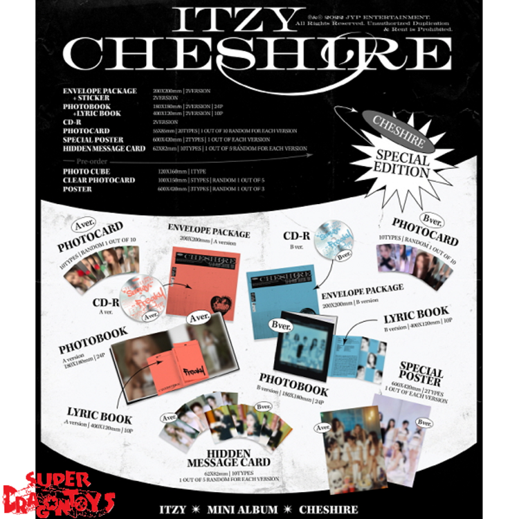 ITZY (있지) - CHESHIRE - [SPECIAL EDITION] - MINI ALBUM