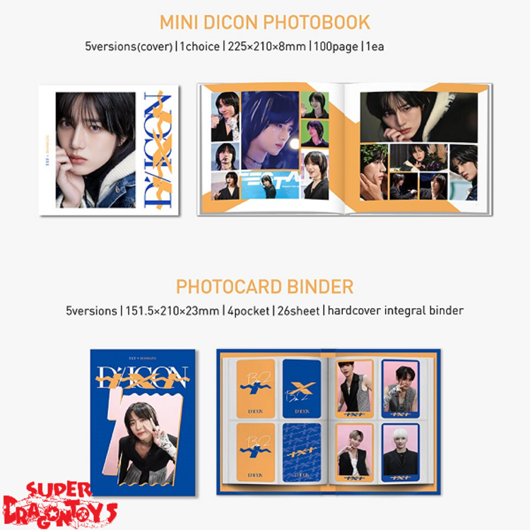 TXT (투모로우바이투게더) - D/ICON DFESTA MINI EDITION - [PHOTOBOOK + BINDER + PHOTOCARD] PACKAGE