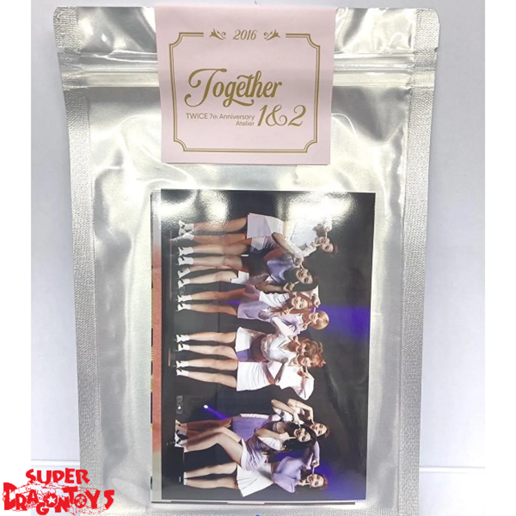TWICE (트와이스) - 7TH ANNIVERSARY ATELIER [TOGETHER 1&2] PHOTO SET PACK - OFFICIAL MD