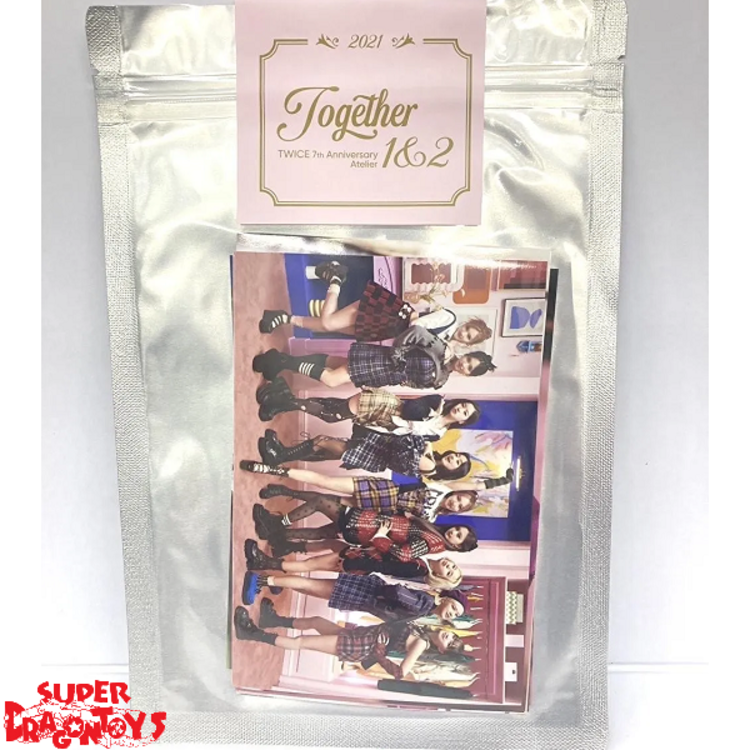 TWICE (트와이스) - 7TH ANNIVERSARY ATELIER [TOGETHER 1&2] PHOTO SET PACK - OFFICIAL MD