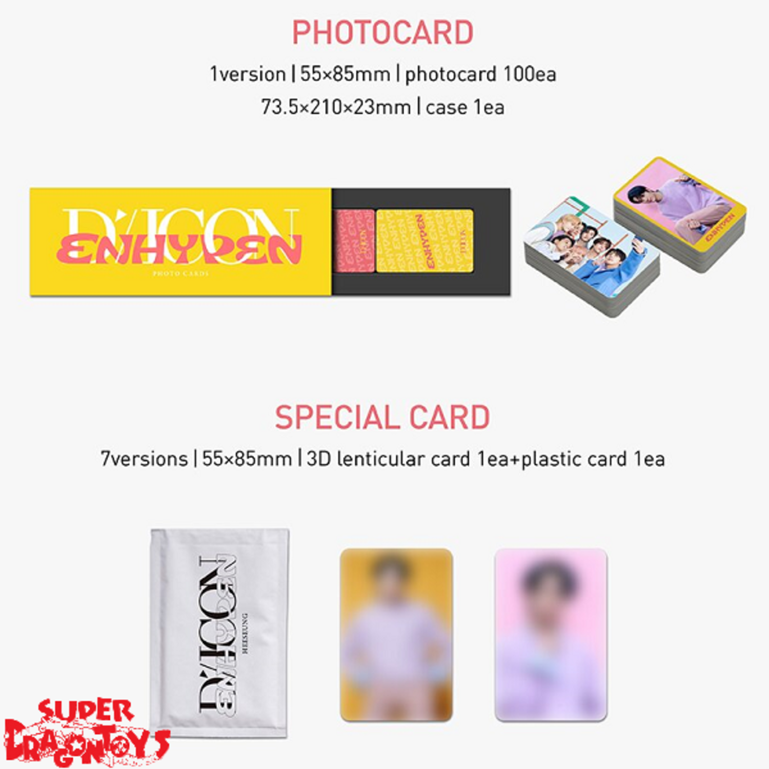 ENHYPEN 　D'ICON フォトブックセット D-Icon D'Festa Mini Edition : Enhypen – Choice Music LA
