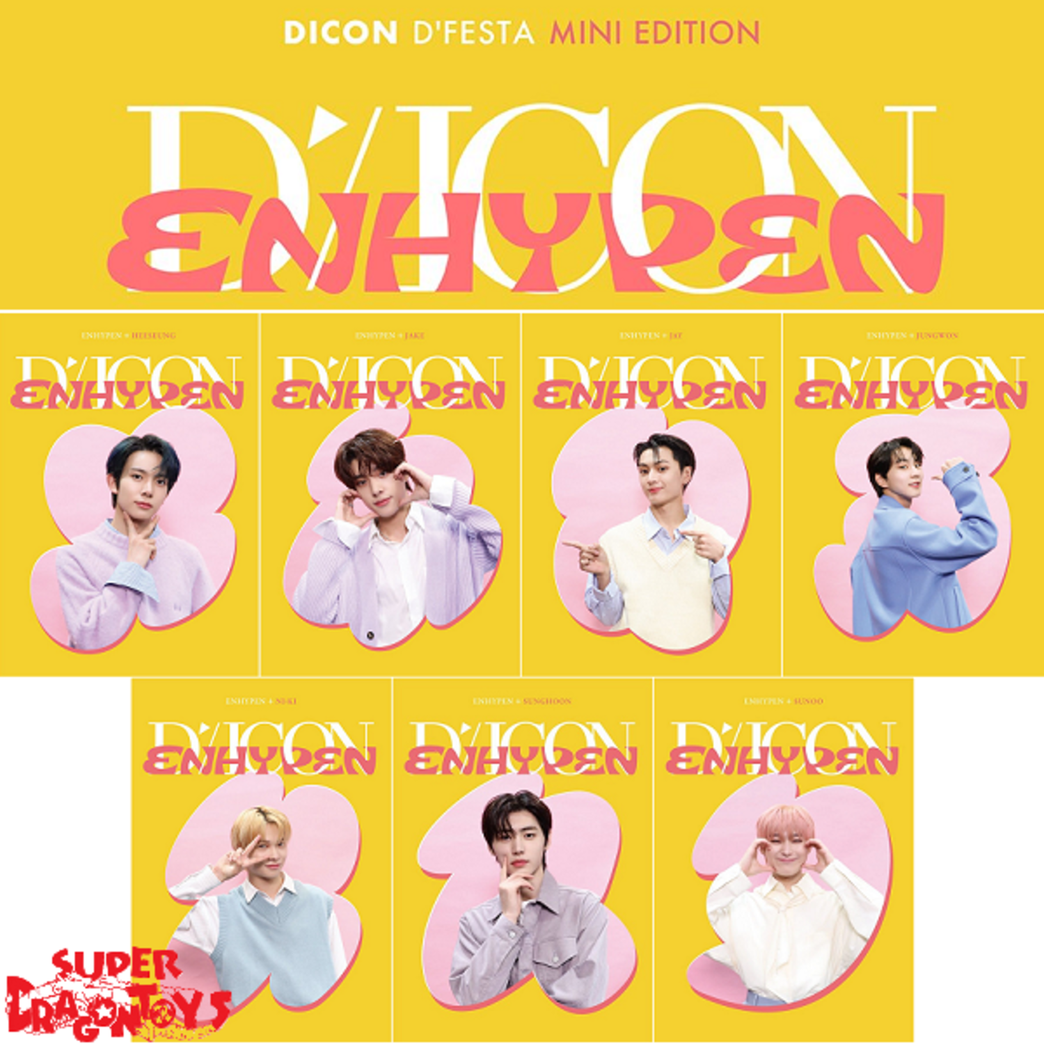 ENHYPEN 　D'ICON フォトブックセット D-Icon D'Festa Mini Edition : Enhypen – Choice Music LA