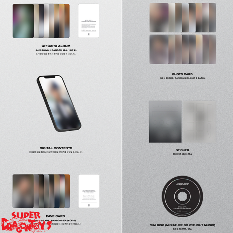 ATEEZ (에이티즈) - SPIN OFF : FROM THE WITNESS - POCA ALBUM / PLATFORM VERSION