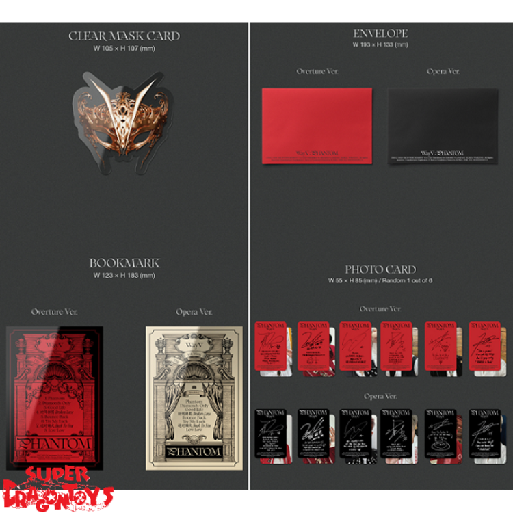 WAYV (웨이션브이) - PHANTOM - 4TH MINI ALBUM