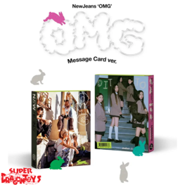 NEWJEANS (뉴진스) - OMG - [MESSAGE CARD VERSION] - 1ST SINGLE ALBUM