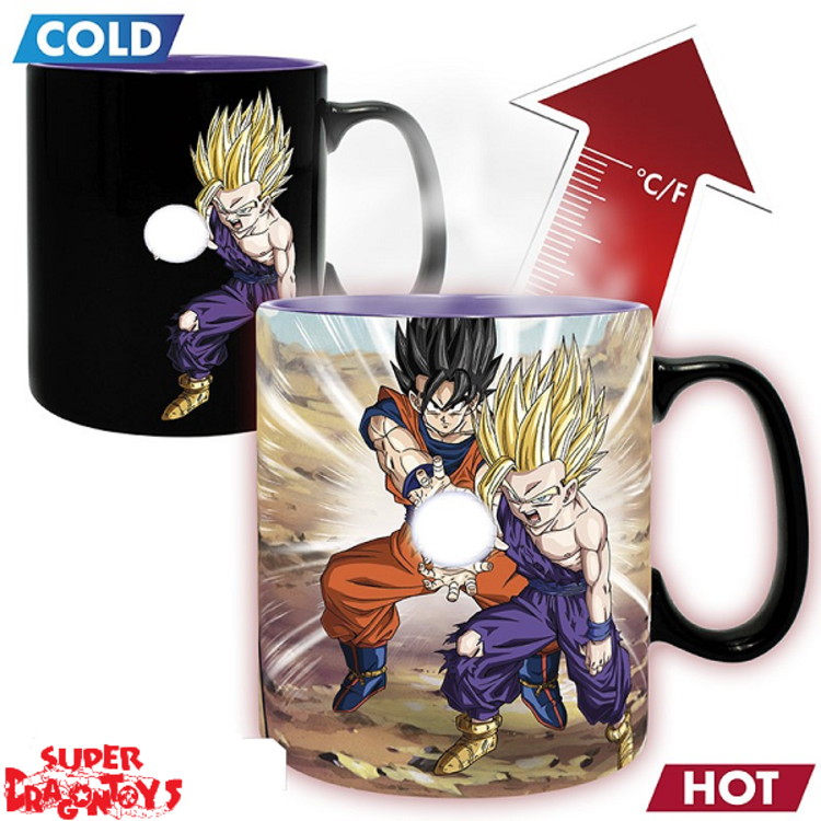 ABYSTYLE DRAGON BALL Z - MUG MAGIQUE THERMO REACTIF "SON GOHAN VS CELL"