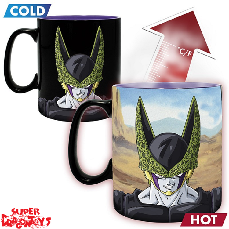 ABYSTYLE DRAGON BALL Z - MUG MAGIQUE THERMO REACTIF "SON GOHAN VS CELL"