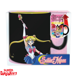 ABYSTYLE SAILOR MOON - MUG MAGIQUE THERMO REACTIF "GROUPE"
