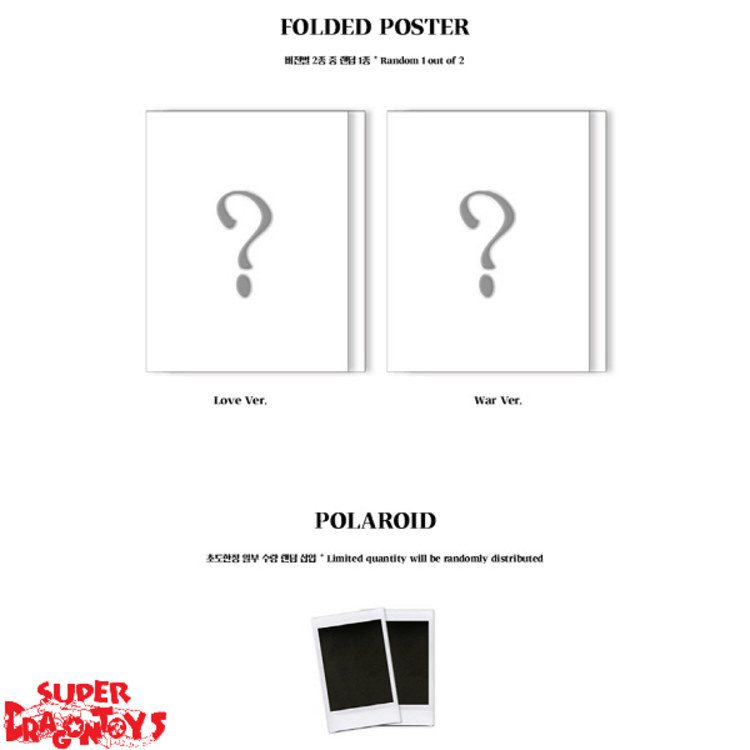 YENA (예나) [IZ*ONE] - LOVE WAR - 1ST SINGLE ALBUM + [ON-PACK FOLDED POSTER]