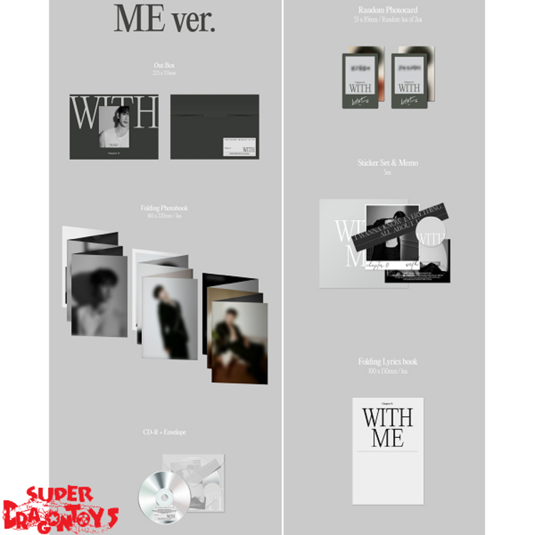 PARK JINYOUNG (박진영) [GOT7] - CHAPTER 0 : WITH - 1ST ALBUM