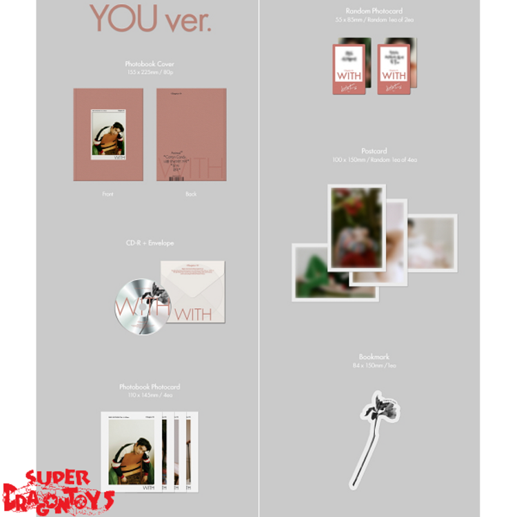 PARK JINYOUNG (박진영) [GOT7] - CHAPTER 0 : WITH - 1ST ALBUM