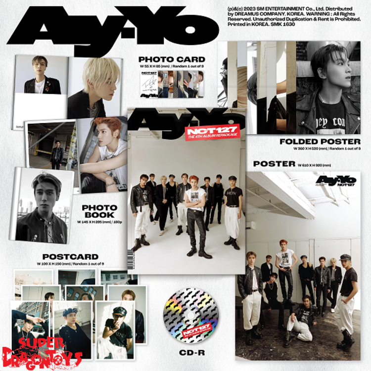NCT 127 - AY-YO - [PHOTOBOOK VER.] - 4TH [REPACKAGE] ALBUM
