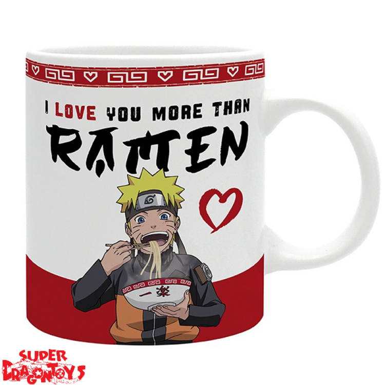 NARUTO SHIPPUDEN - MUG "I LOVE YOU MORE THAN RAMEN"