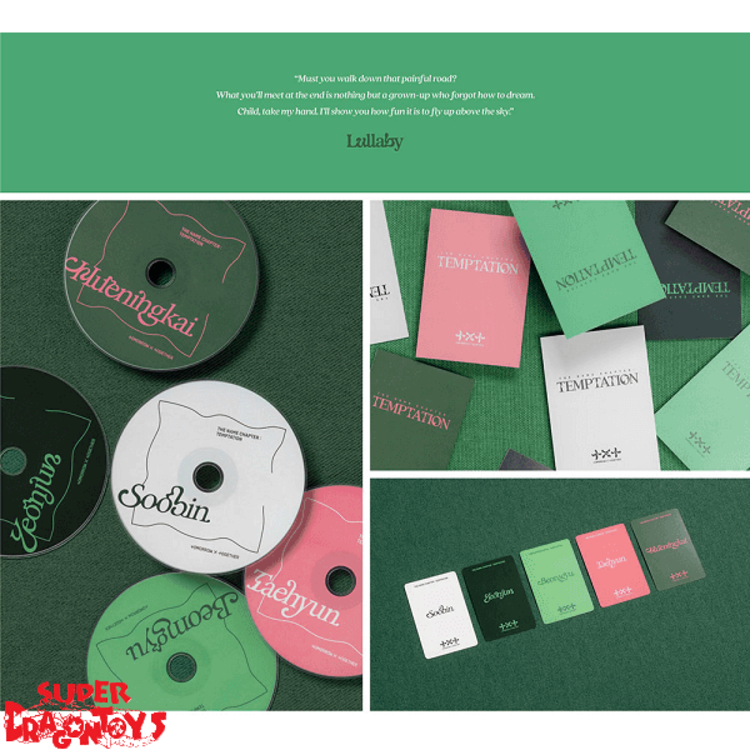 TXT (투모로우바이투게더) - THE NAME CHAPTER : TEMPTATION - [LULLABY VER.] - [5 VERSION SET + WEVERSE GIFT]