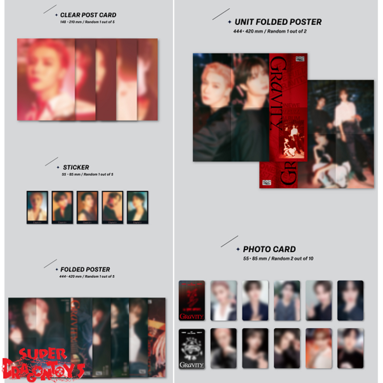 ONEWE (원위) - GRAVITY - 1ST ENGLISH FULL ALBUM