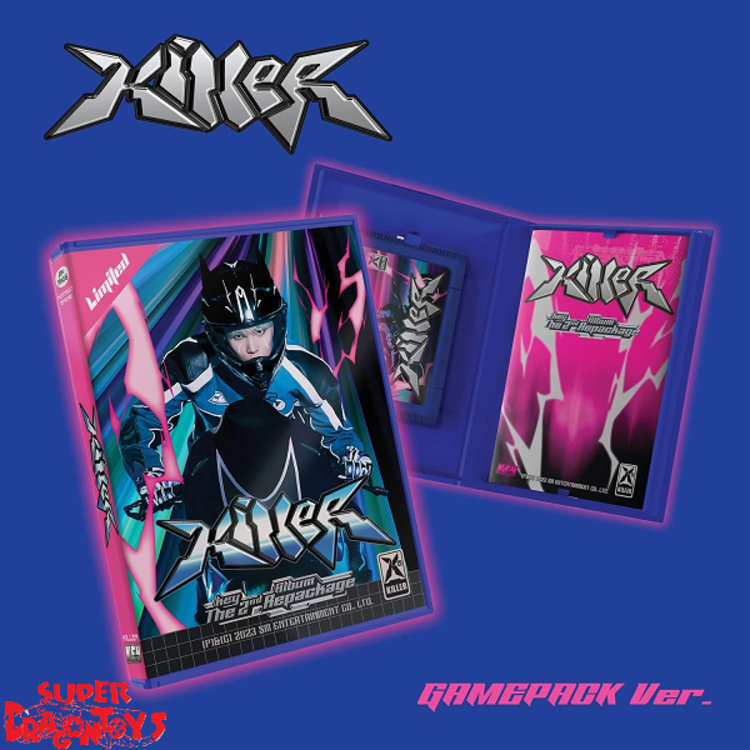 KEY (키) [SHINEE] - KILLER - [GAMEPACK VER. / LIMITED] - 2ND [REPACKAGE] ALBUM