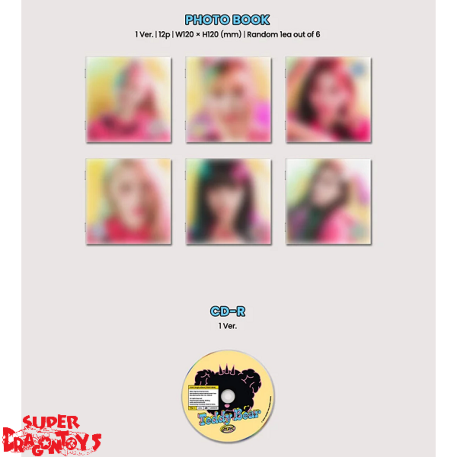 STAYC (스테이씨) - TEDDY BEAR - [DIGIPACK VER.] - SINGLE