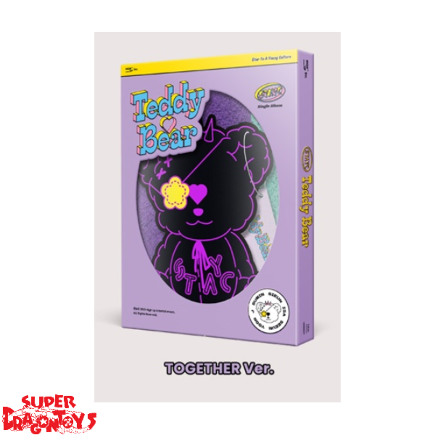 STAYC (스테이씨) - TEDDY BEAR - SINGLE ALBUM - SUPERDRAGONTOYS