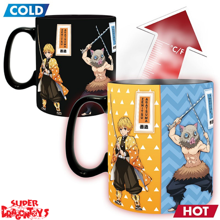 DEMON SLAYER - MUG MAGIQUE THERMO REACTIF "GROUPE"