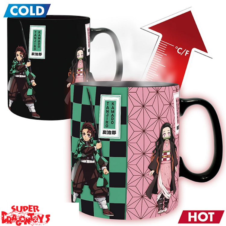 DEMON SLAYER - MUG MAGIQUE THERMO REACTIF "GROUPE"