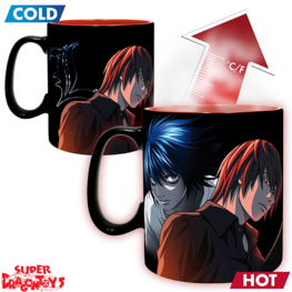 ABYSTYLE DEATH NOTE - MUG MAGIQUE THERMO REACTIF "LIGHT & L"
