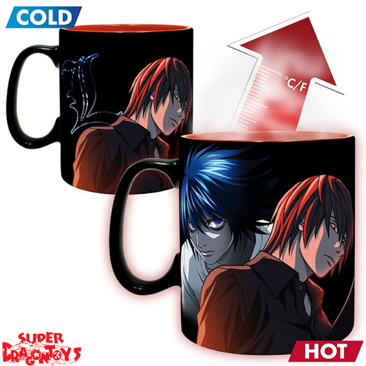 ABYSTYLE DEATH NOTE - MUG MAGIQUE THERMO REACTIF "LIGHT & L"