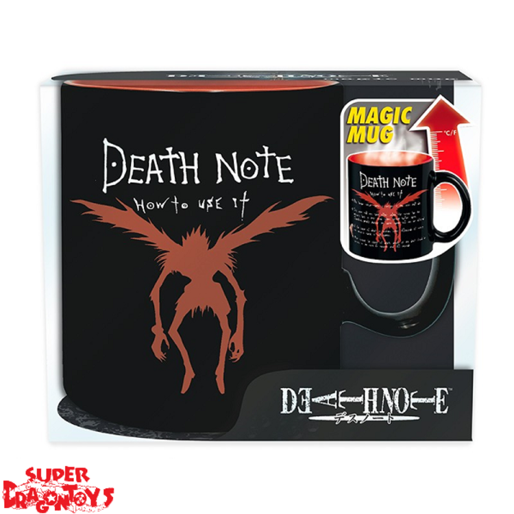 ABYSTYLE DEATH NOTE - MUG MAGIQUE THERMO REACTIF "LIGHT & L"