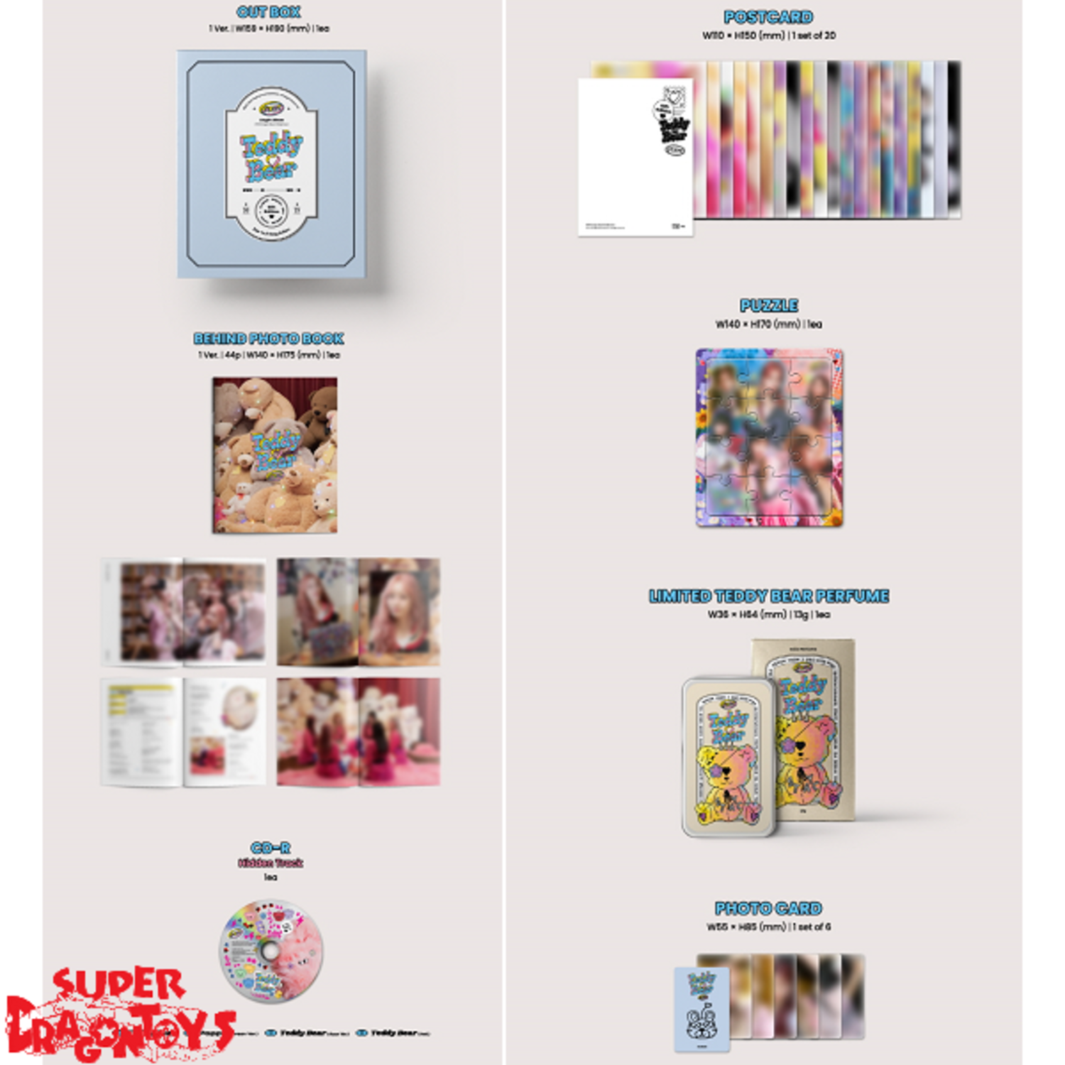 K-POP/アジア STAYC / Teddy Bear Gift Edition K-POP/アジア STAYC / Teddy Bear Gift Edition Stayc - Teddy