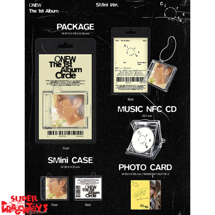 ONEW (온유) [SHINEE] - CIRCLE - [SMINI VERSION] - 1ST ALBUM
