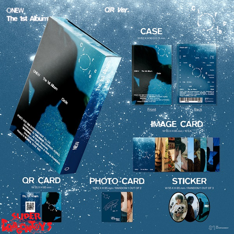 ONEW (온유) [SHINEE] - CIRCLE - [QR / PLATFORM VERSION] - 1ST ALBUM