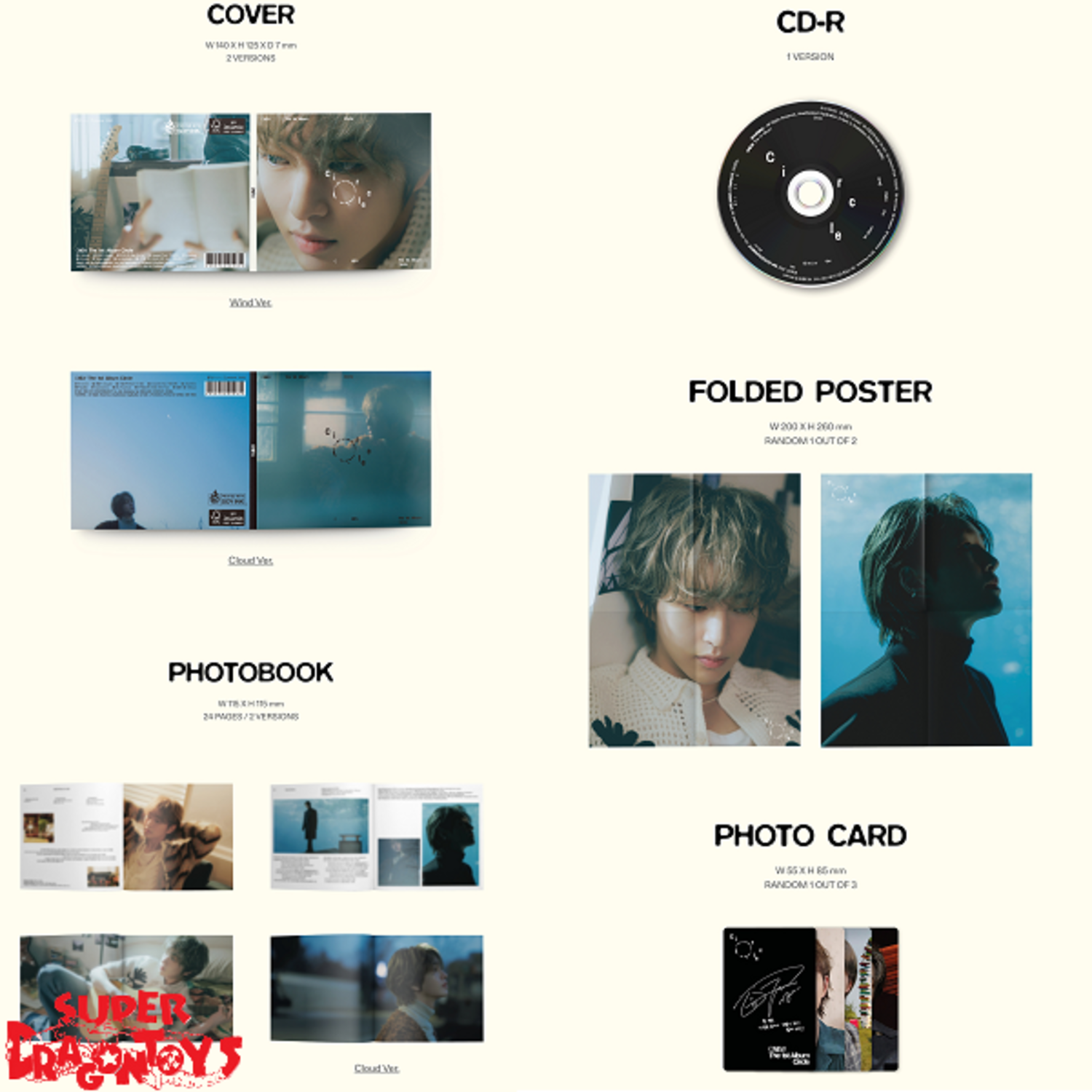 ONEW (온유) [SHINEE] - CIRCLE - [DIGIPACK VERSION] - 1ST ALBUM