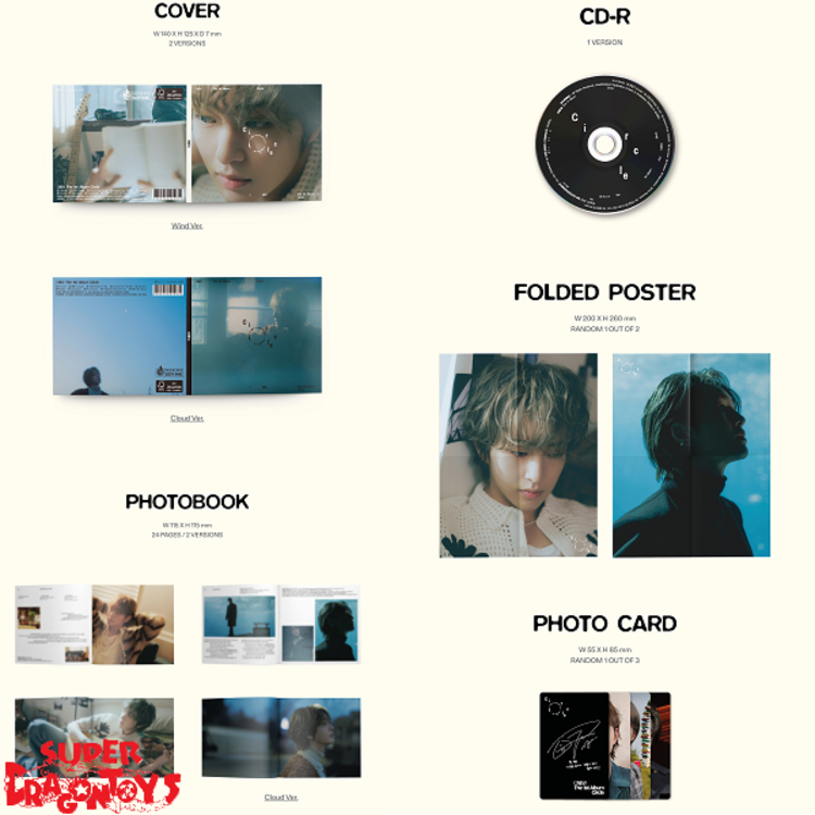 ONEW (온유) [SHINEE] - CIRCLE - [DIGIPACK VERSION] - 1ST ALBUM