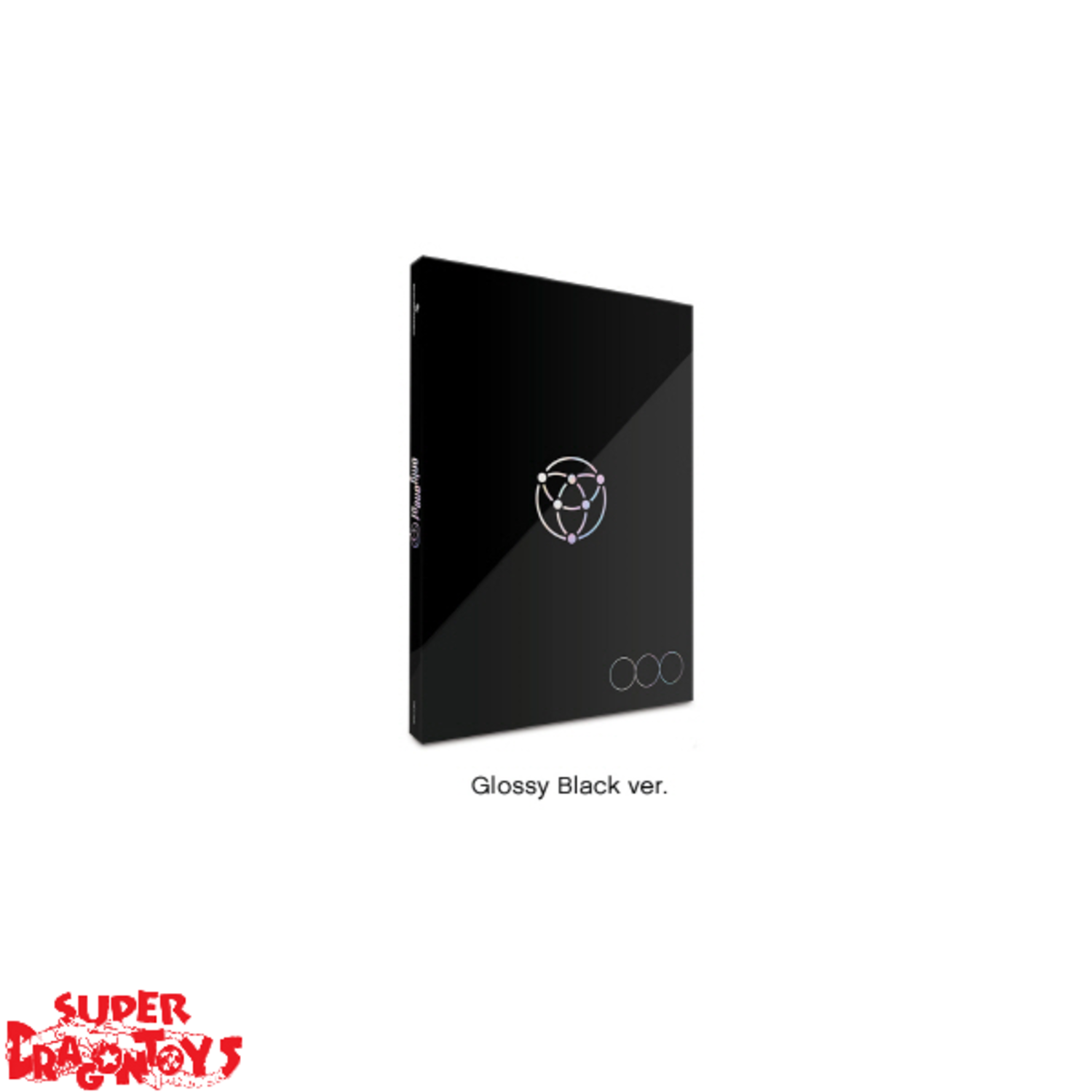 Black Mini Kpop Photocard Binder, Mini Collect Book, Cadeaux