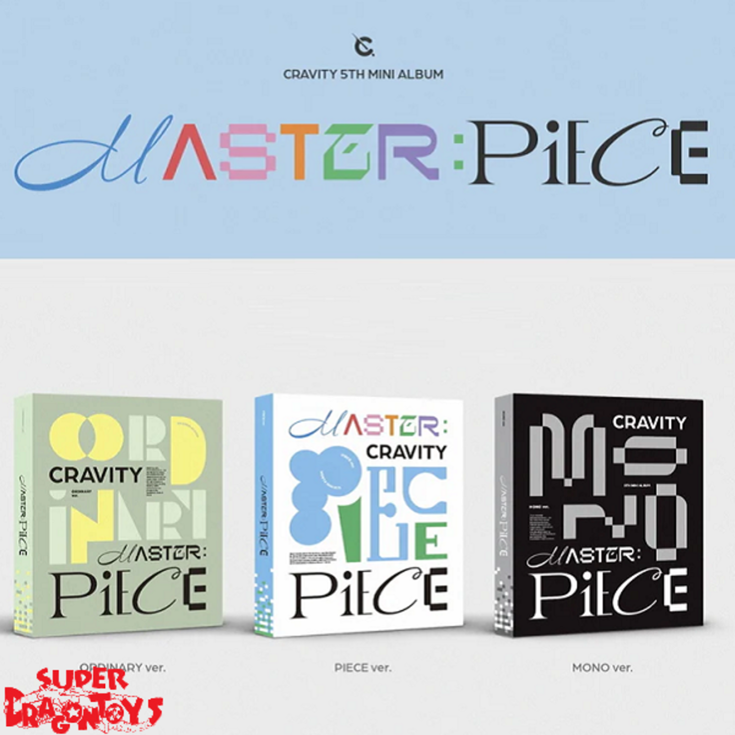 cravity MASTER:PIECE サインアルバム CRAVITY 5TH MINI ALBUM MASTER:PIECE - Kpop USA