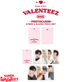 ATEEZ (에이티즈) - VALENTEEZ 2023 PHOTOCARDS [ATEEZ X KAURA POCA SET] - OFFICIAL MD