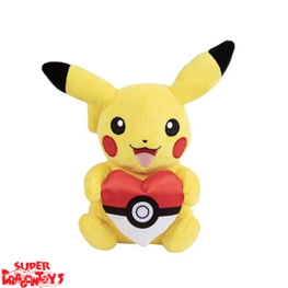 POKEMON - PIKACHU [WITH HEART] - POKEMON PLUSH