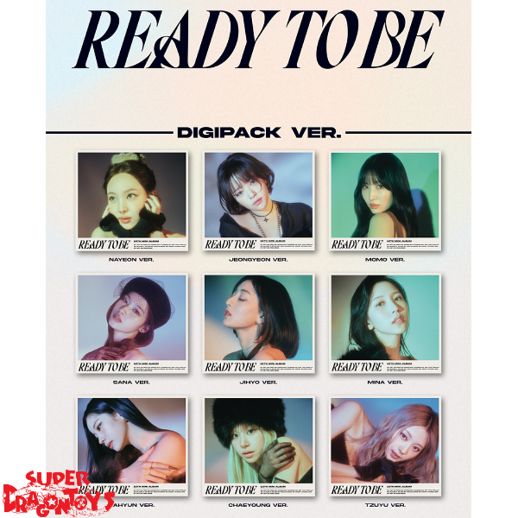 TWICE (트와이스) - READY TO BE - [DIGIPACK] - 12TH MINI ALBUM
