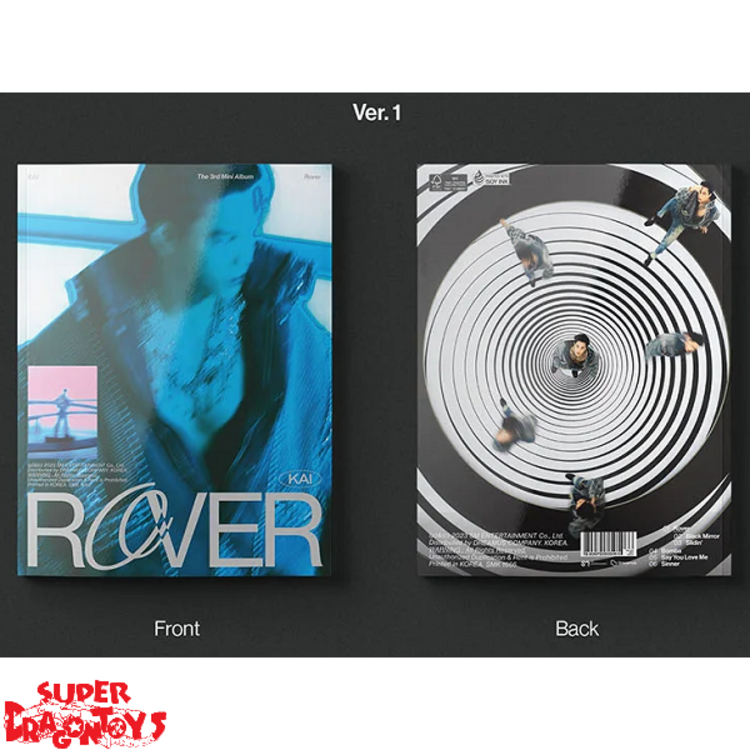 KAI (카이) [EXO] - ROVER - [PHOTOBOOK VER.] - 3RD MINI ALBUM + [ON-PACK FOLDED POSTER]
