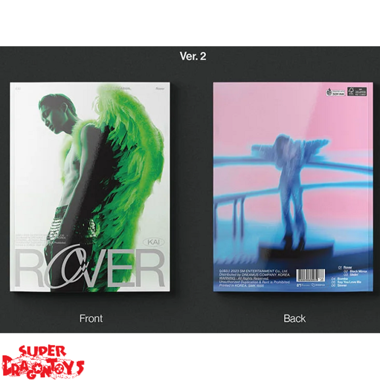 KAI (카이) [EXO] - ROVER - [PHOTOBOOK VER.] - 3RD MINI ALBUM + [ON-PACK FOLDED POSTER]